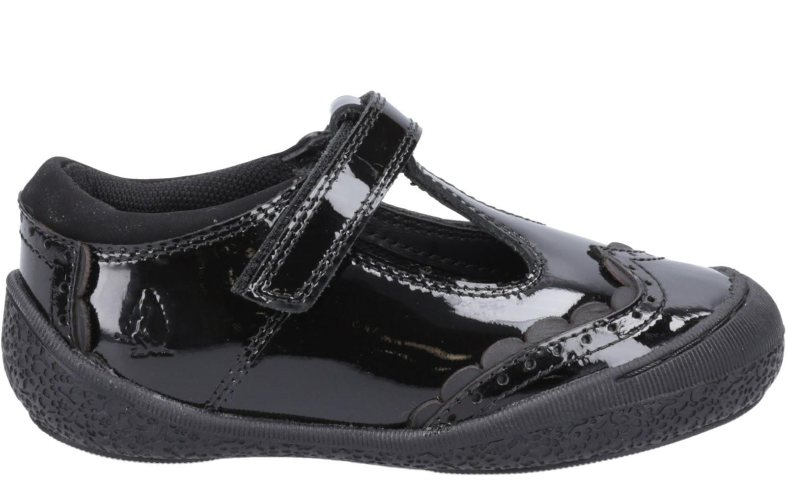 HUSH PUPPIES Hush Puppies Mabel Patent Infants School Shoes