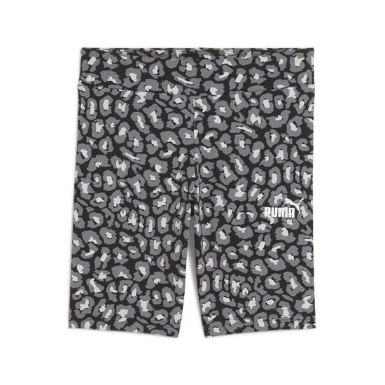 Essentials+ Animal korte legging voor jongeren PUMA Black