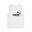 Maiou alergare femei Ess No. 1 Logo Slim albastru PUMA White