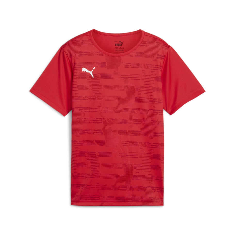 Młodzieżowa koszulka z grafiką individualFINAL PUMA Red