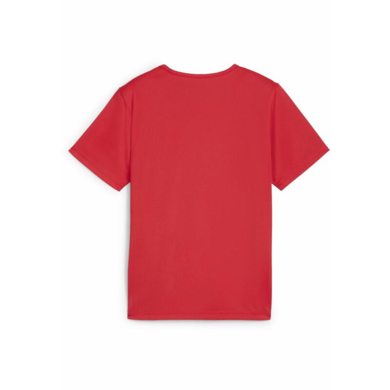 Młodzieżowa koszulka z grafiką individualFINAL PUMA Red