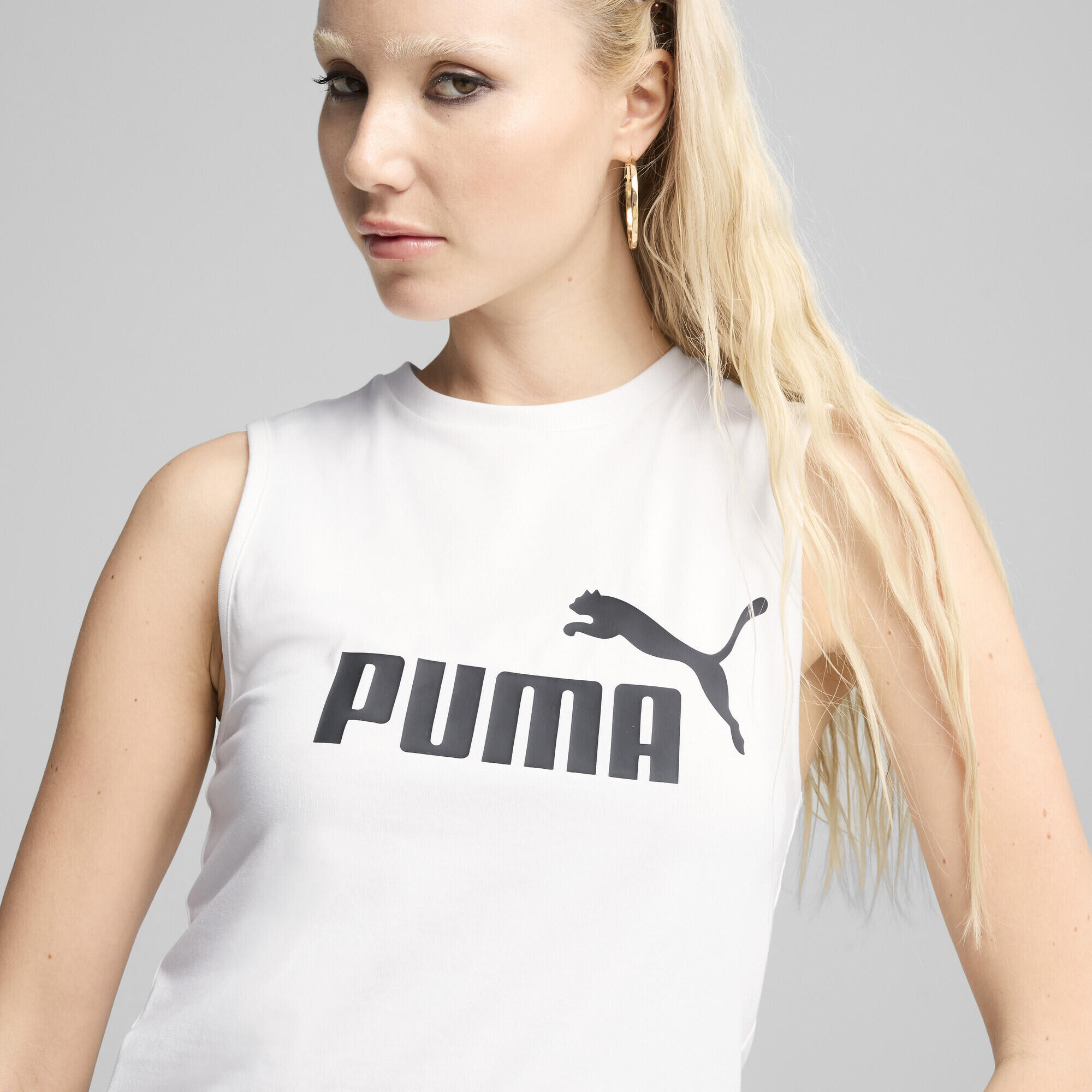 ESS No. 1 Logo Slim Tanktop Damen PUMA 3/7