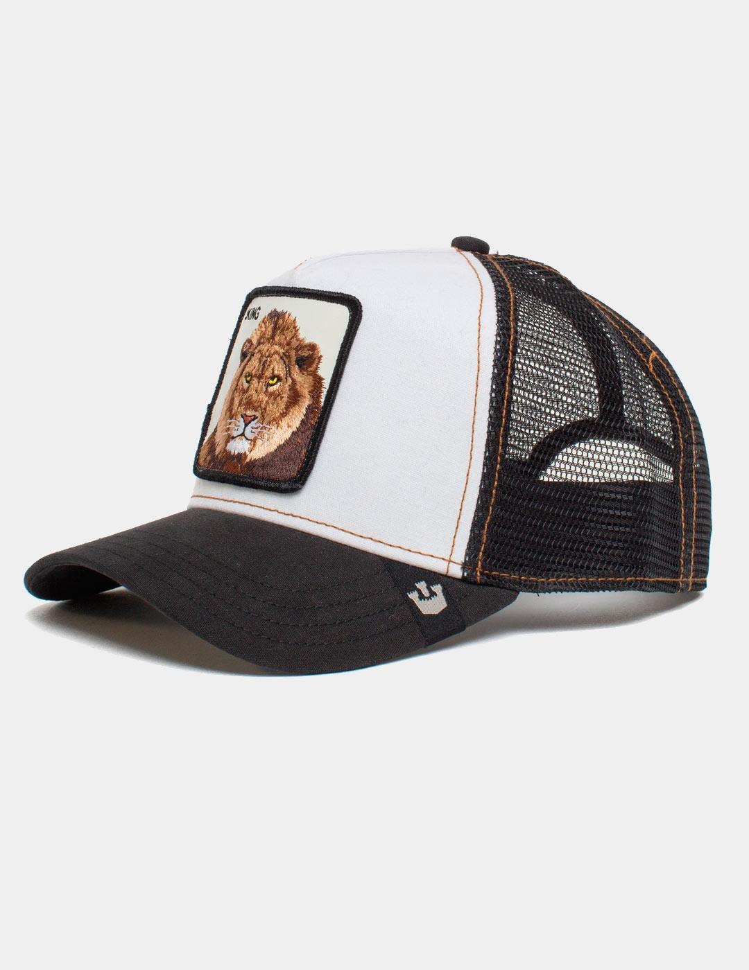 Prendas de cabeza Goorin bros The king lion Blanco 2/4