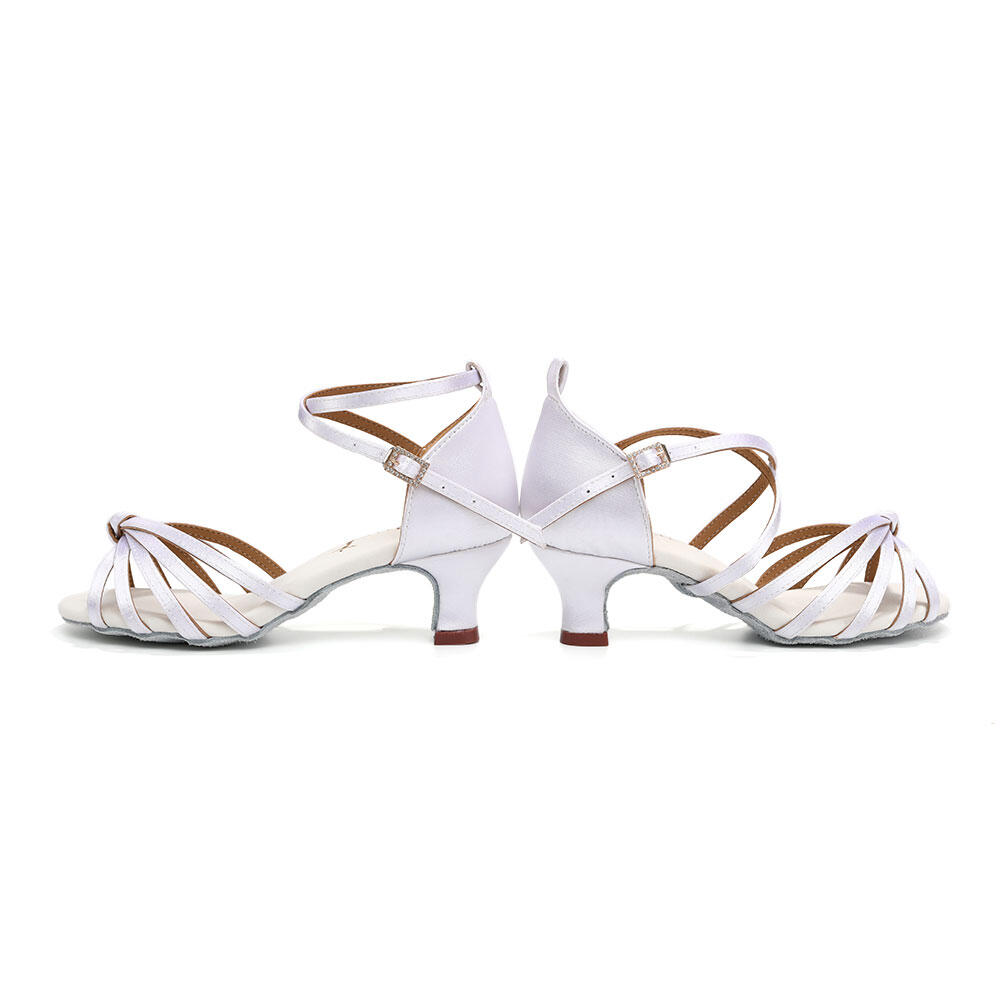 Sapatos de dança Burtan havana para dança de salão salsa, 5 cm 6/7