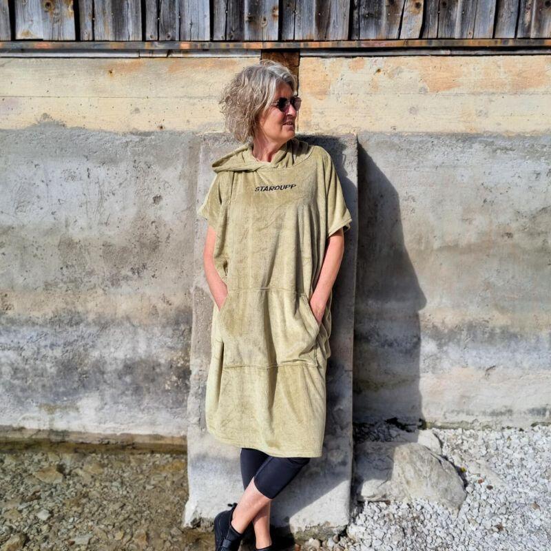 Surf Poncho khaki – Badeponcho SD-171 3/3