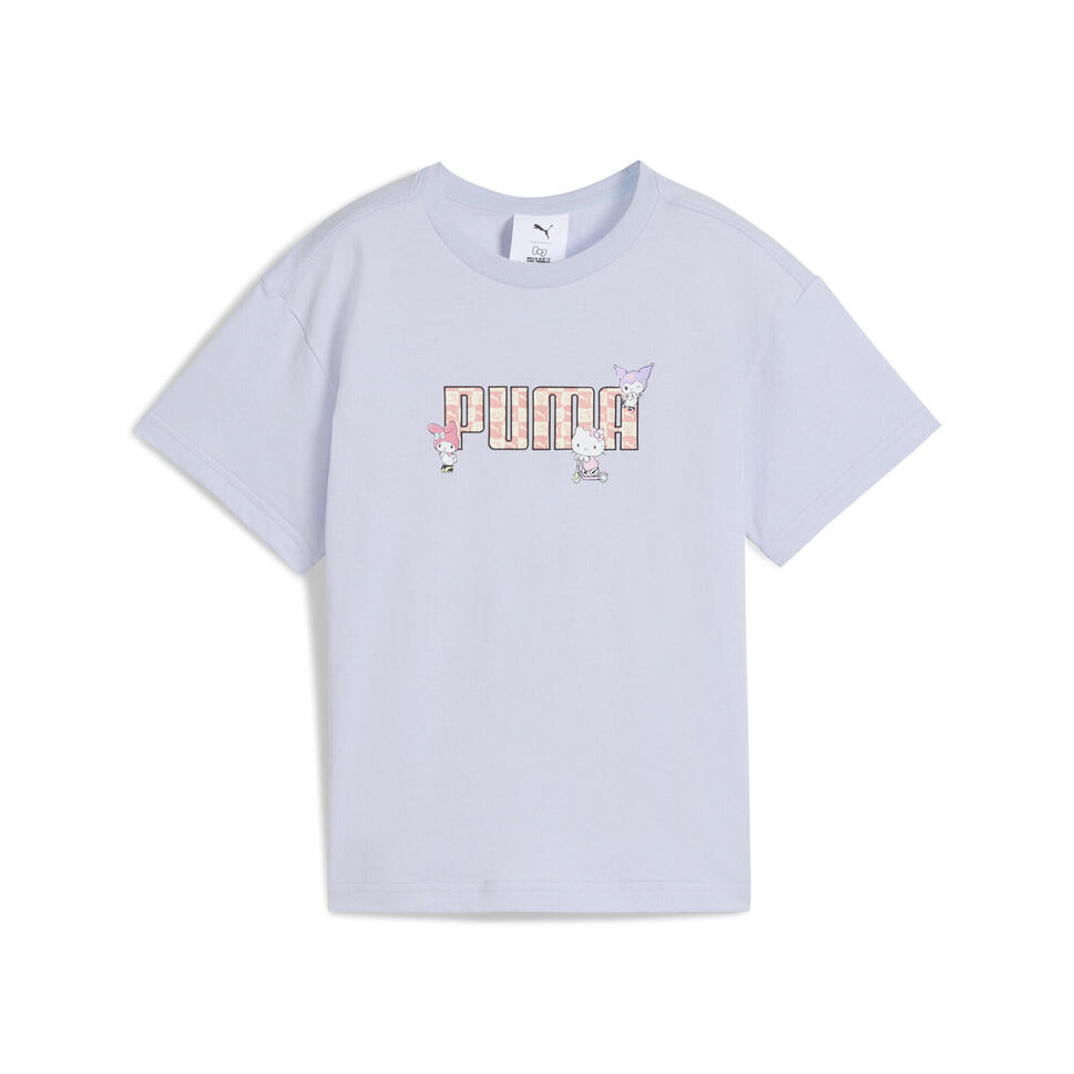 Dziecięca luźna koszulka PUMA x HELLO KITTY AND FRIENDS z grafiką PUMA