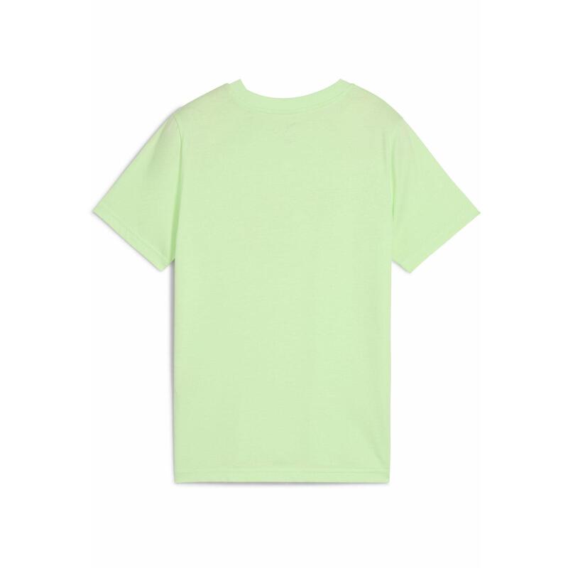 Młodzieżowa koszulka Graphics PUMA Spring Fern Green