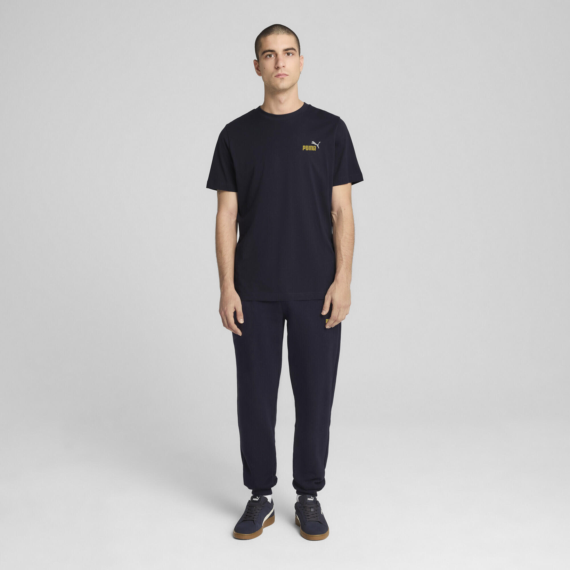 T-shirt à petit logo N° 1 bicolore Essentials Homme PUMA 5/7