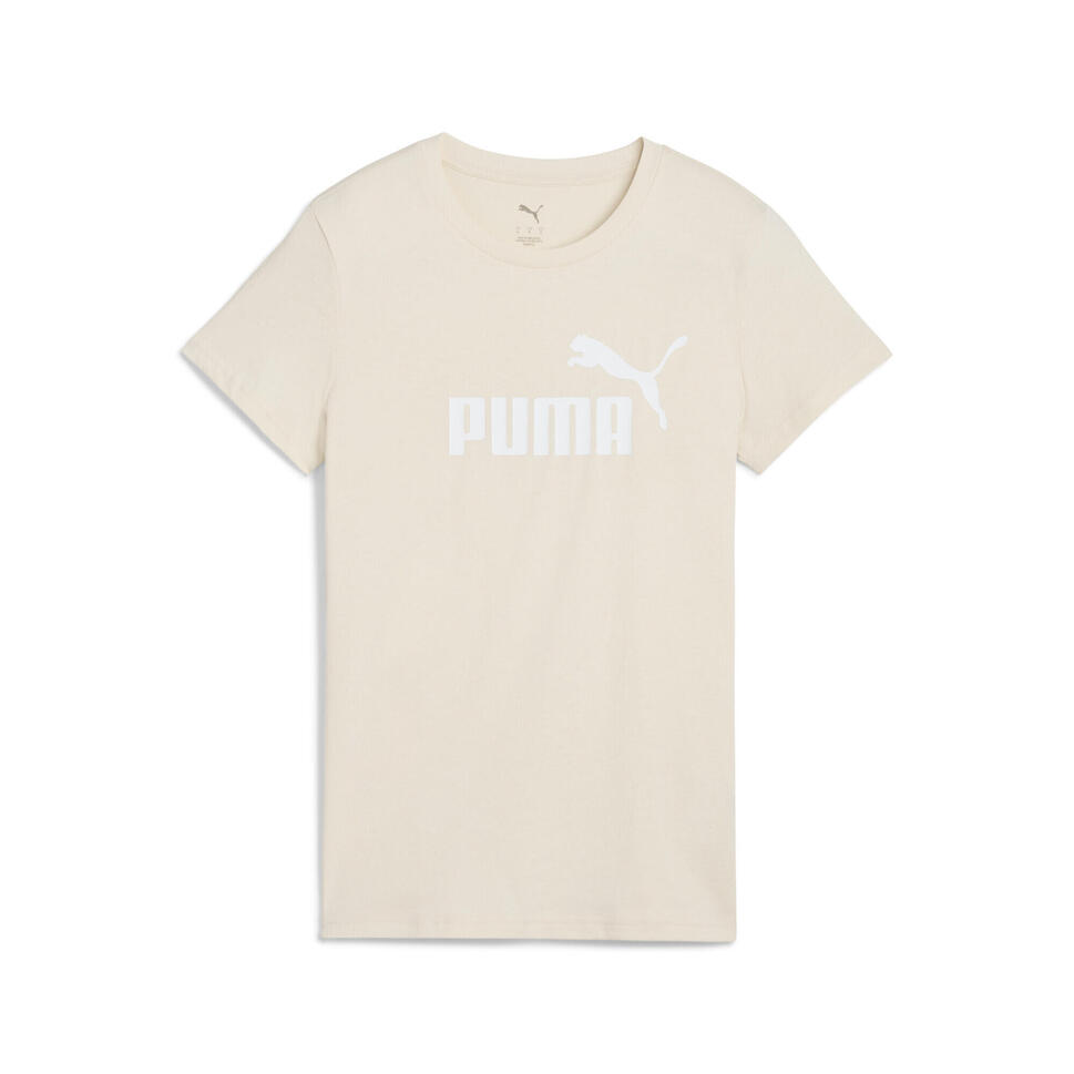 Damska koszulka z logo ESS No. 1 PUMA Alpine Snow White