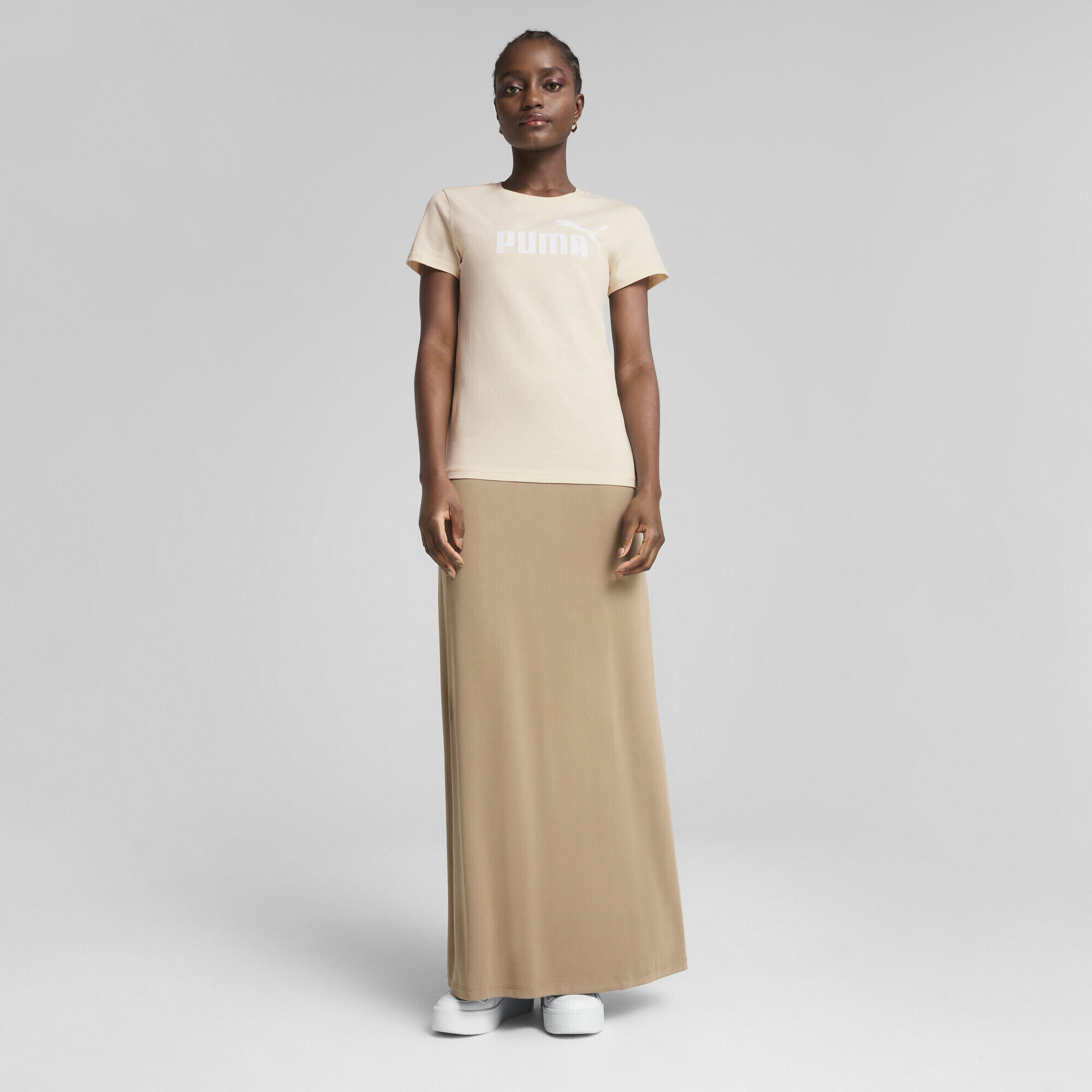 T-shirt à logo N° 1 ESS Femme PUMA Alpine Snow White 5/7