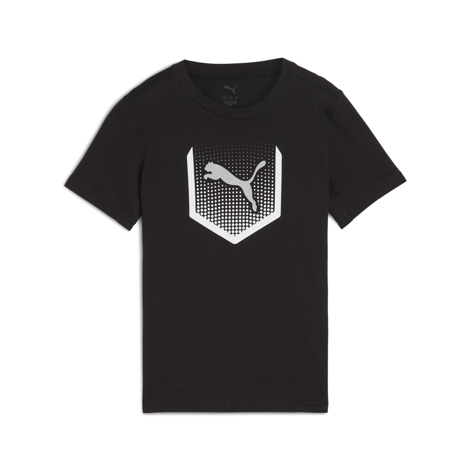 PUMA Active Sports Graphic T-Shirt Jungen PUMA Black