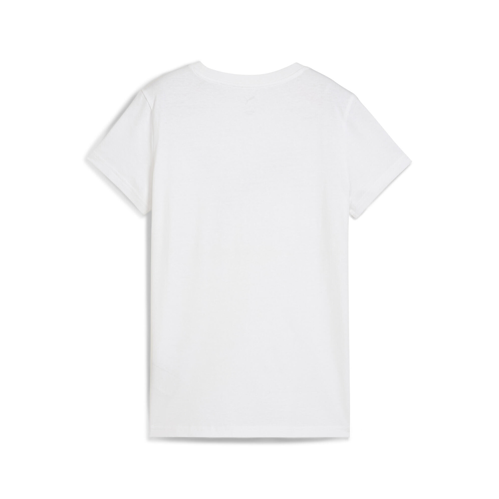 T-shirt à logo Cat fleuri GRAPHICS Femme PUMA White 5/7