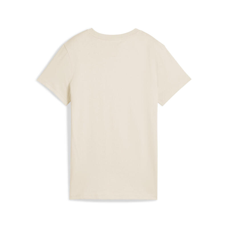 Tricou fitness femei croială lejeră Ess No. 1 Logo, roz PUMA Alpine Snow White