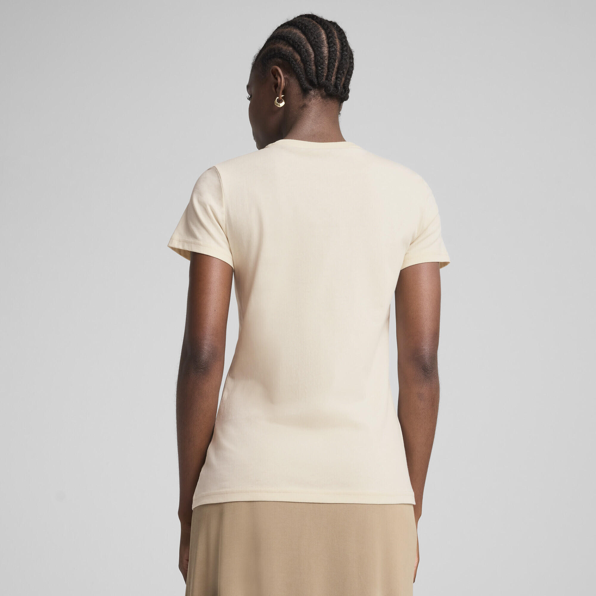 T-shirt à logo N° 1 ESS Femme PUMA Alpine Snow White 3/7