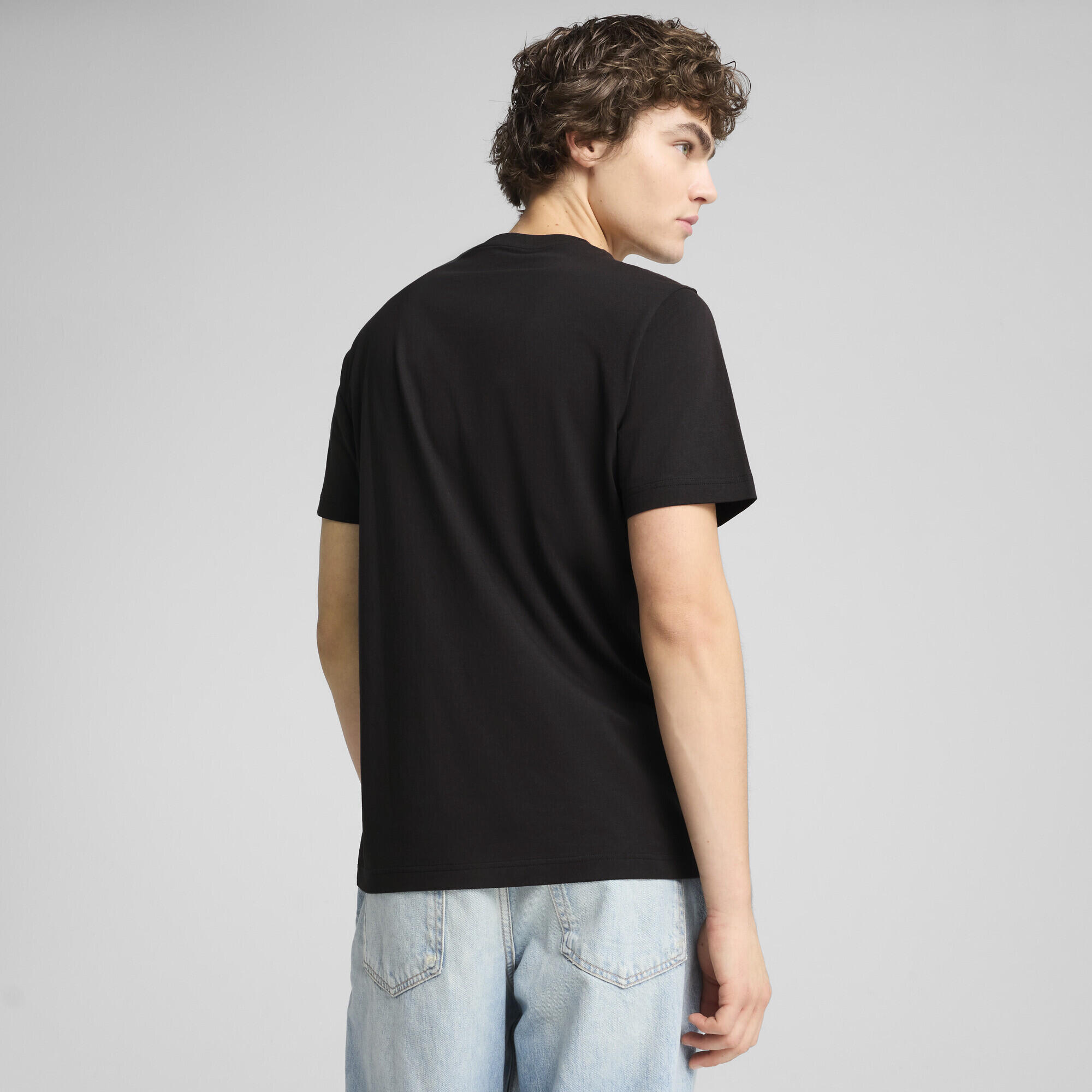 T-shirt grafica Sneaker da uomo PUMA Black 3/7