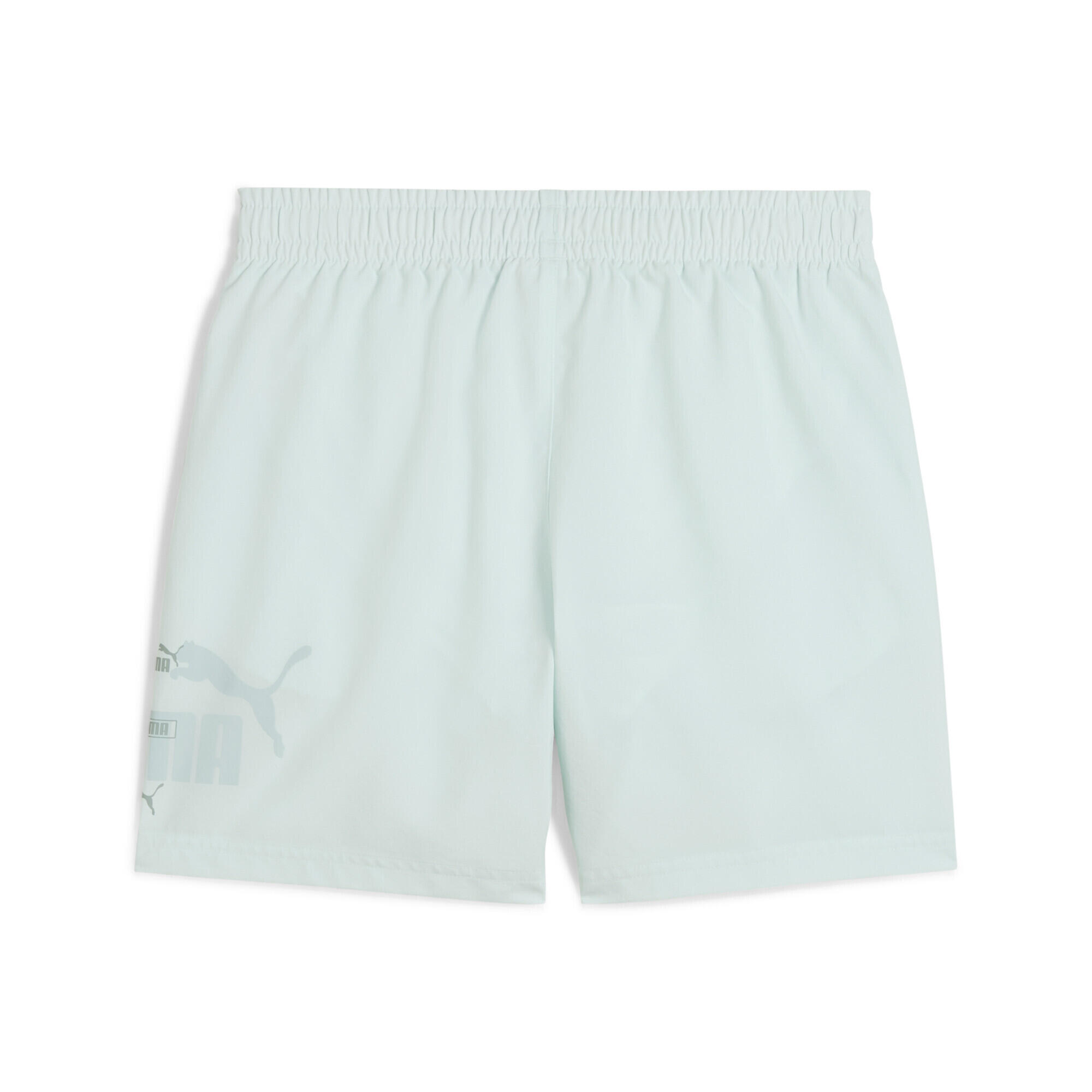 Short tissé à logo Lab Summer Essentials Enfant et Adolescent PUMA Peaceful Blue 6/7