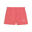 Essentials Script Shorts Youth PUMA Peach Frost Red
