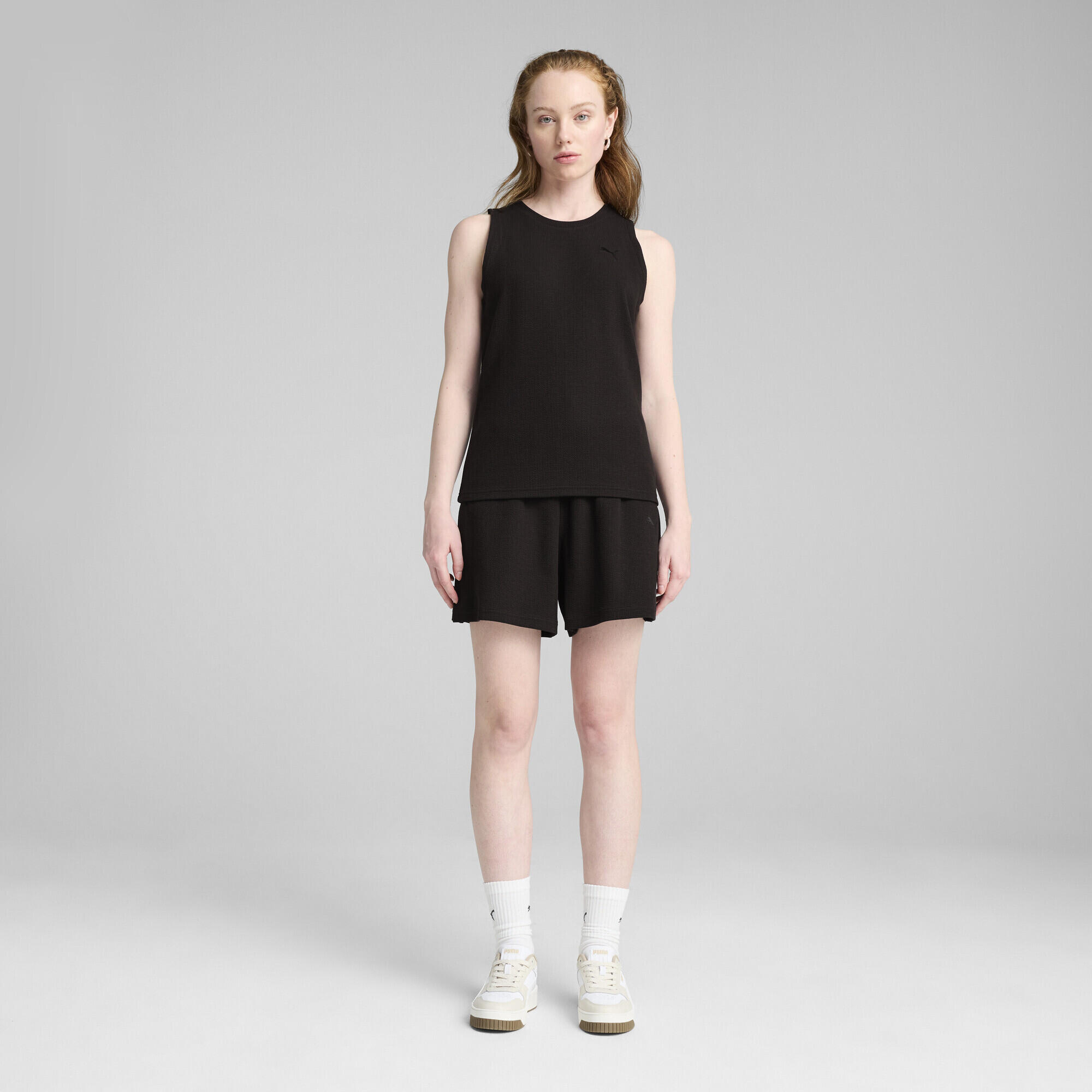 Tank top HER da donna PUMA Black 5/7