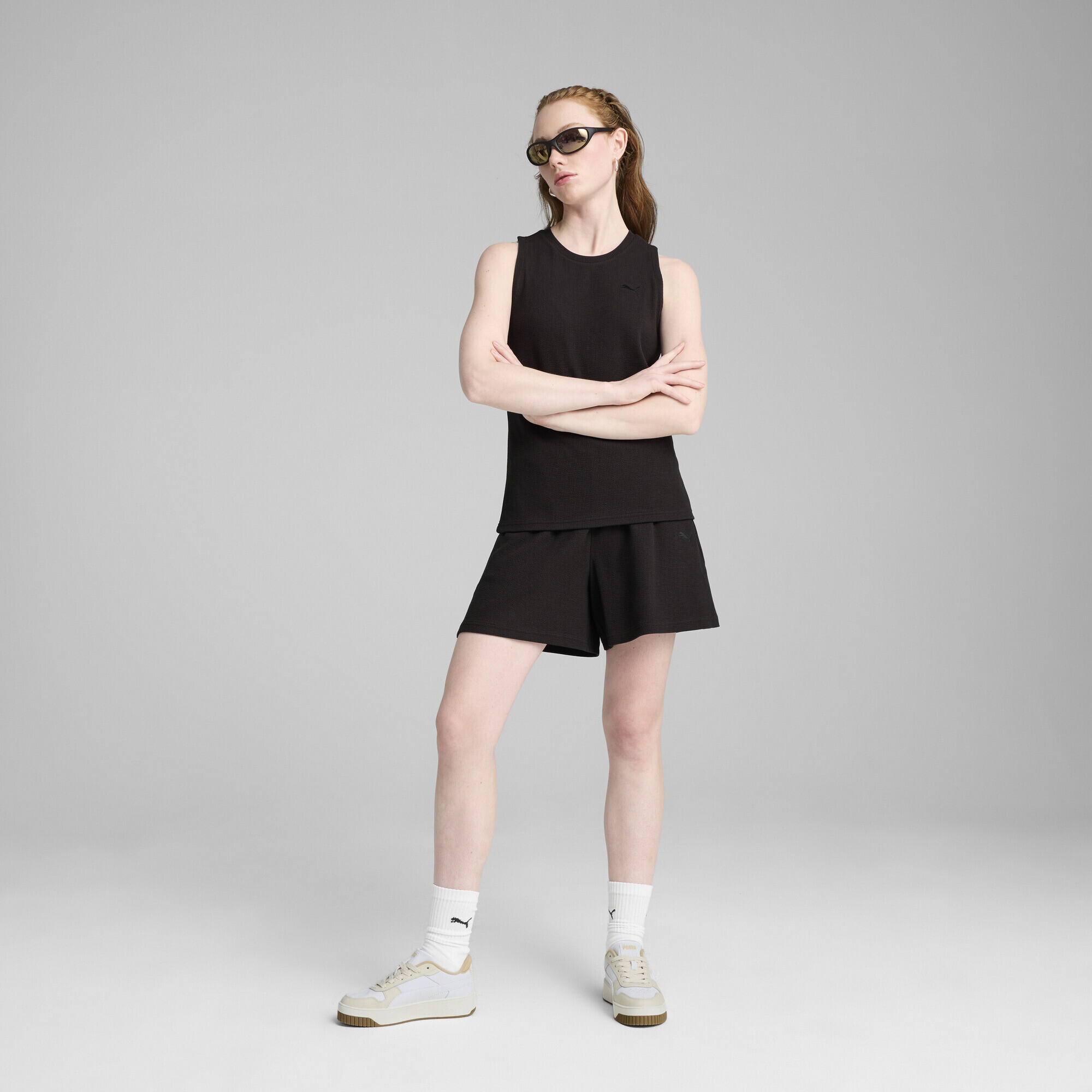 Tank top HER da donna PUMA Black 4/7