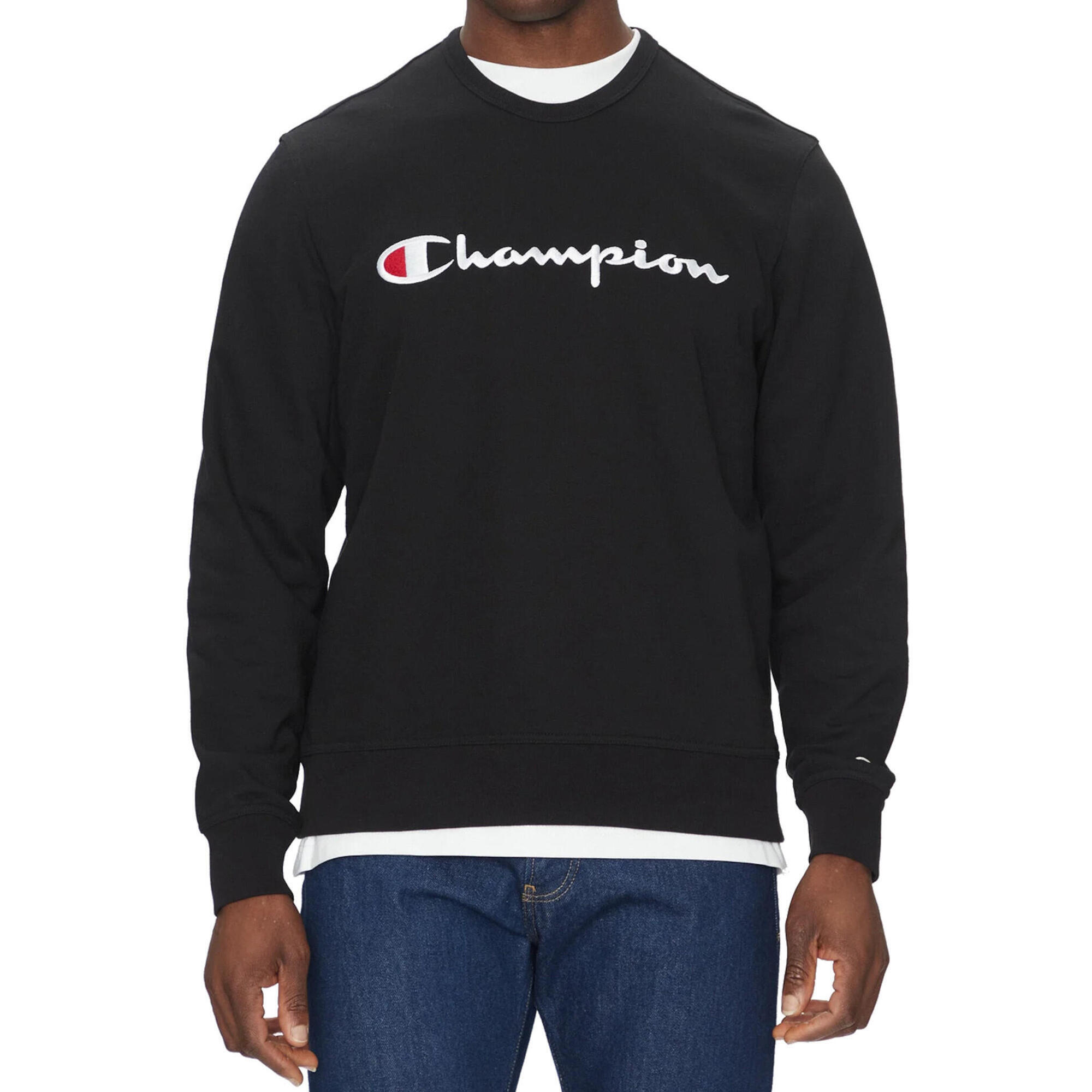 Champion - Sweat À Capuche Champion Pour Homme - Sweat-shirt - Noir - Decathlon