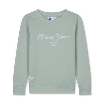 Sweat Sporty Chic garçon Roland-Garros - Vert