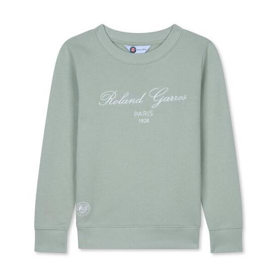 Sweat Sporty Chic garçon Roland-Garros - Vert