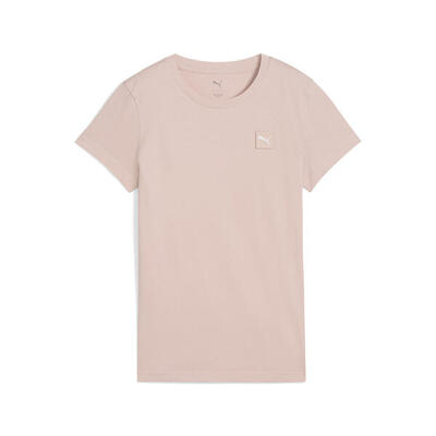 Ess elevated t-shirt voor dames puma rose quartz pink