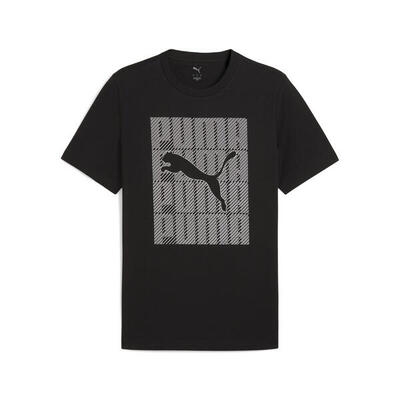 T-shirt grafica PUMA da uomo PUMA Black