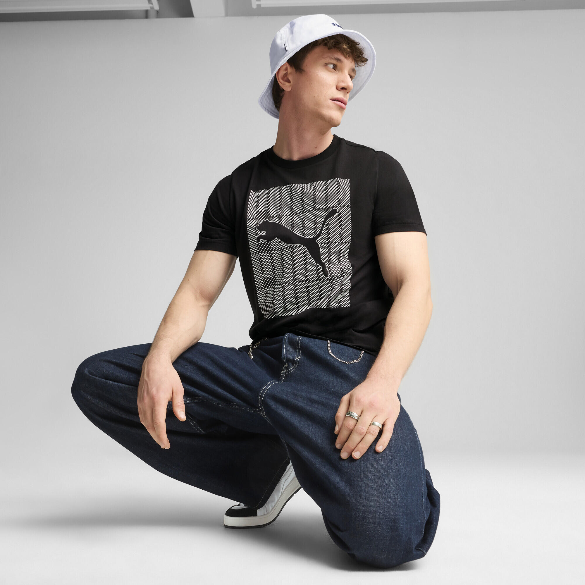T-shirt à logo PUMA Homme PUMA Black 4/7