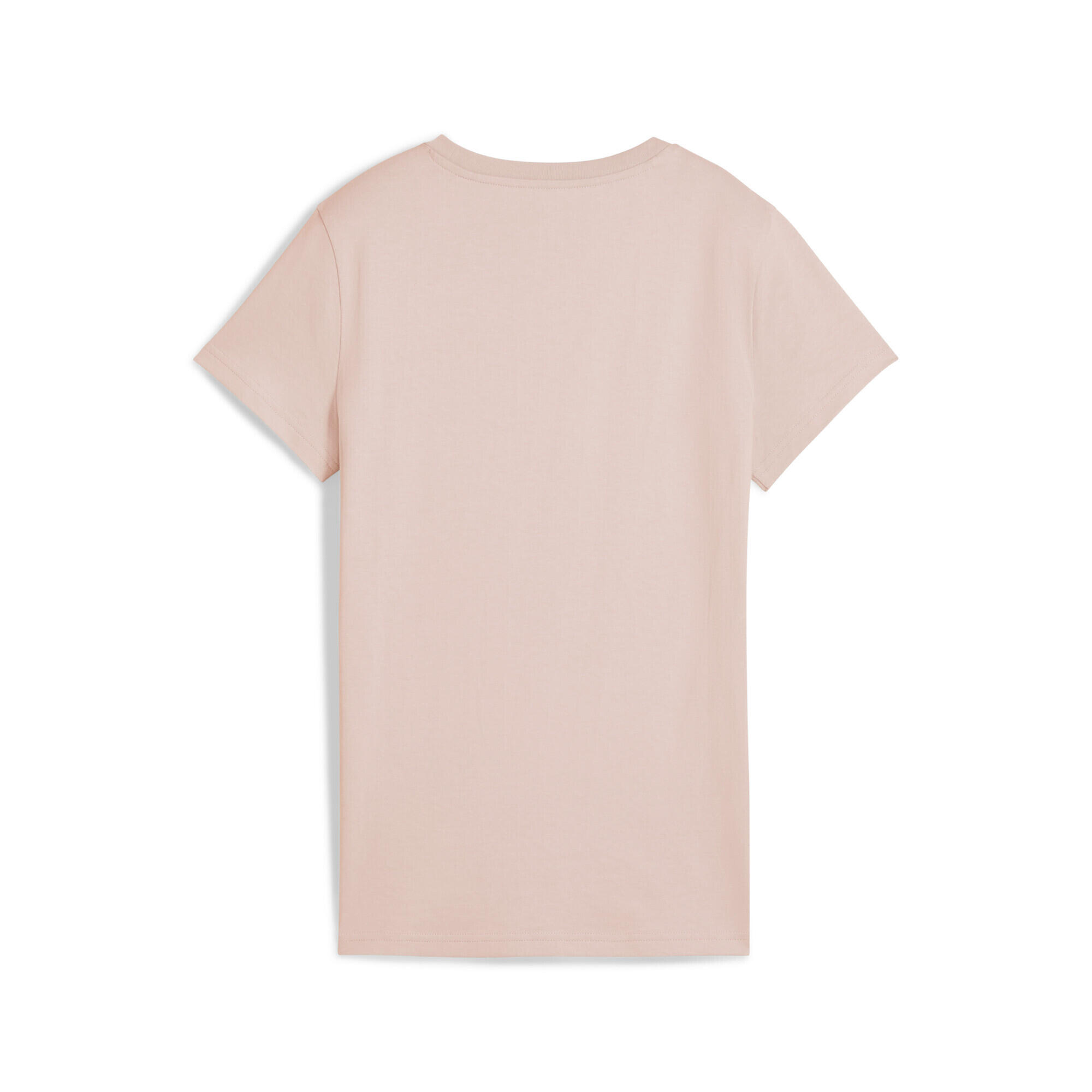 T-shirt ESS ELEVATED da donna PUMA Rose Quartz Pink 5/7
