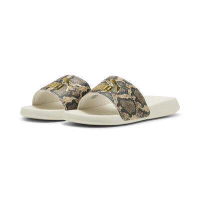 Ciabatte Popcat 20 Snake Chic da donna PUMA Black Silver Metallic