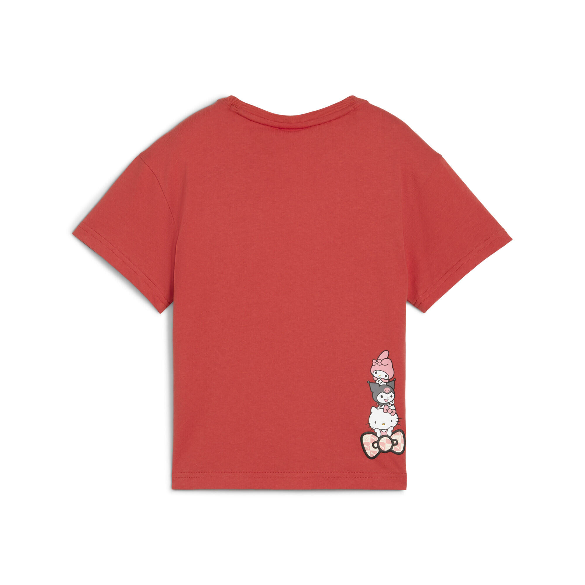 Dziecięca luźna koszulka PUMA x HELLO KITTY AND FRIENDS  z grafiką PUMA Red Fire 6/7