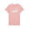 Tricou fitness femei croială lejeră Ess No. 1 Logo, roz PUMA Pink Fruit