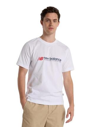 Herren-T-Shirt New Balance Professional Athletics Weiß