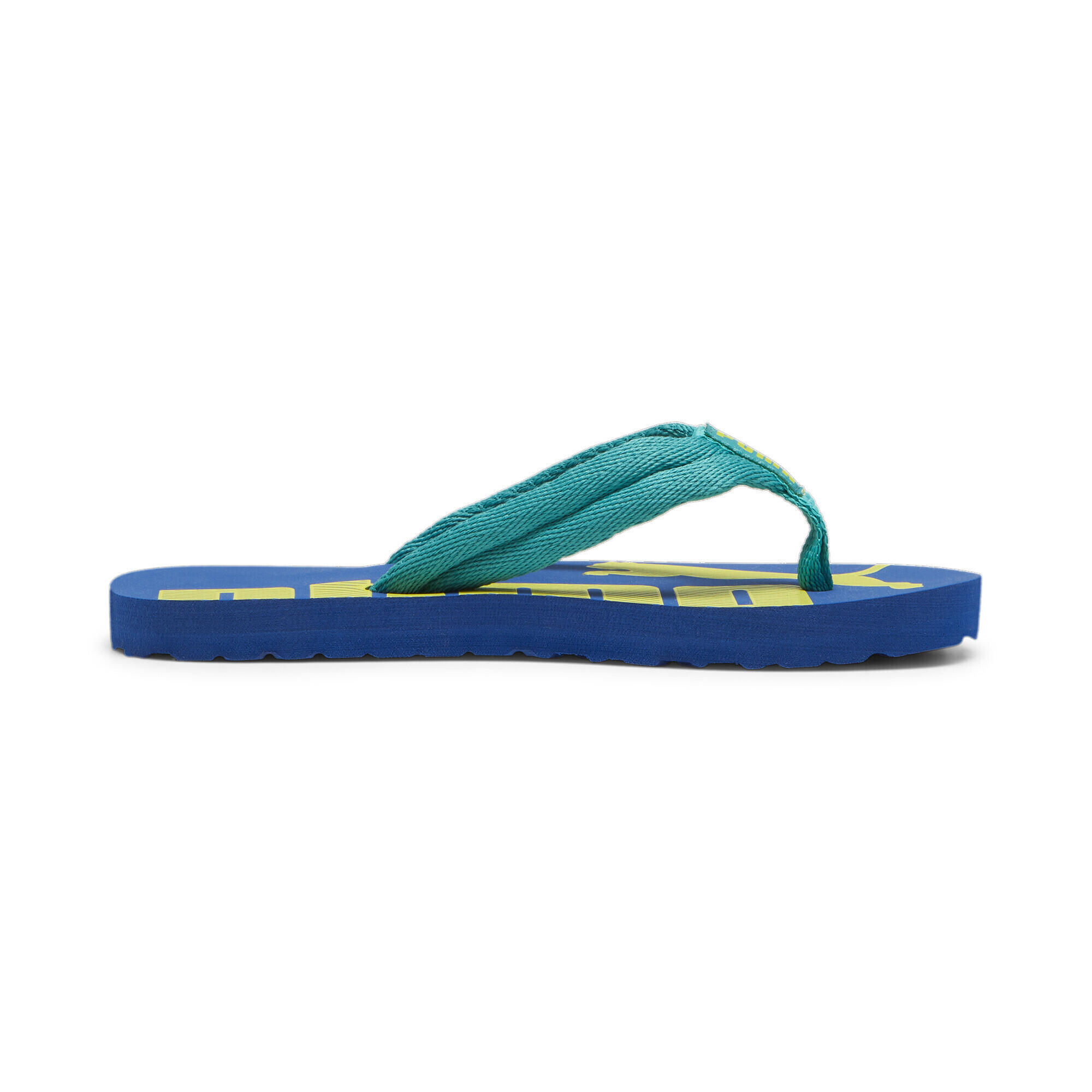 Epic Flip v2 Flip-Flops Kinder PUMA Sparkling Green Cobalt Glaze Lime Sheen Blue 5/7