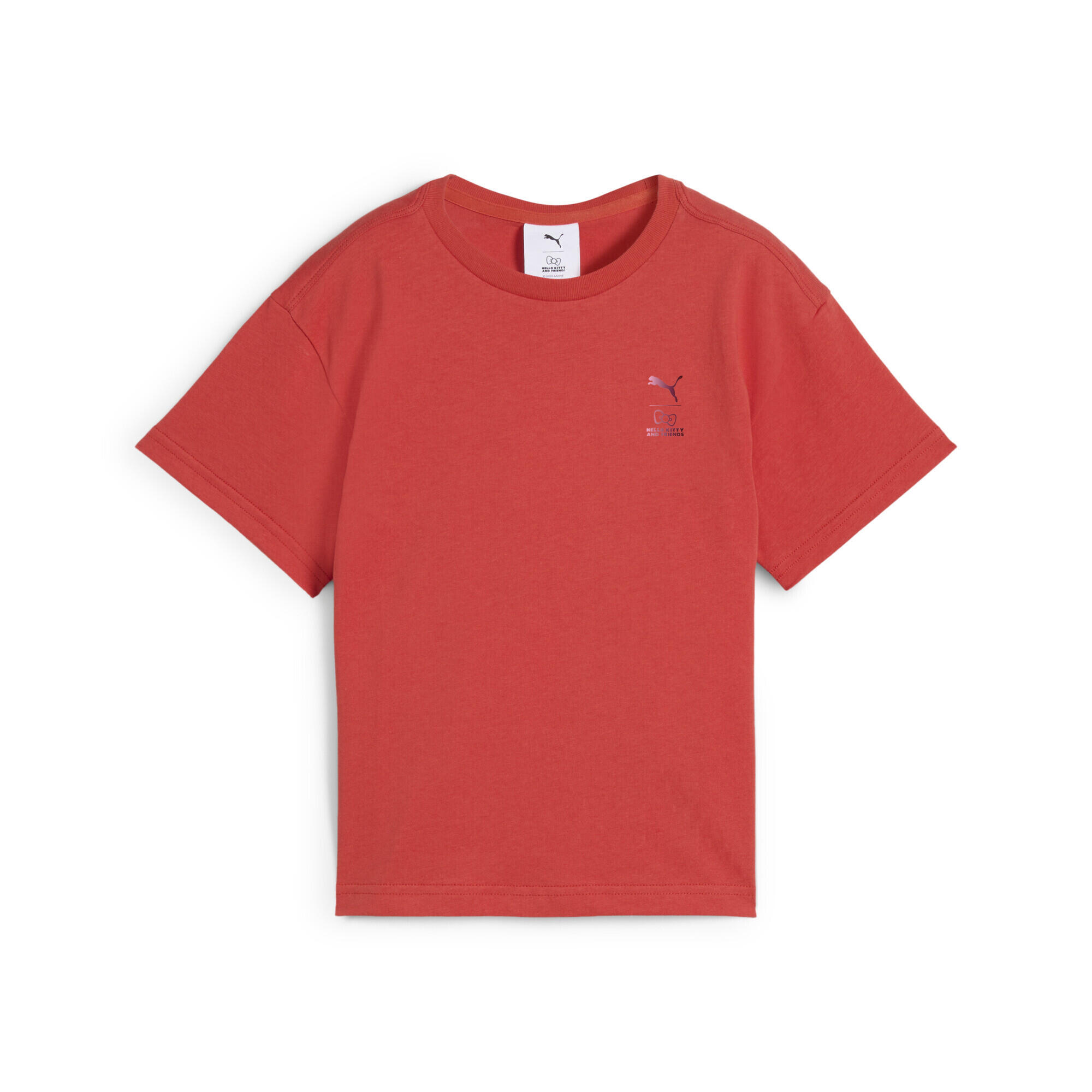 PUMA x HELLO KITTY AND FRIENDS Relaxed Graphic Tee Kids Red Fire