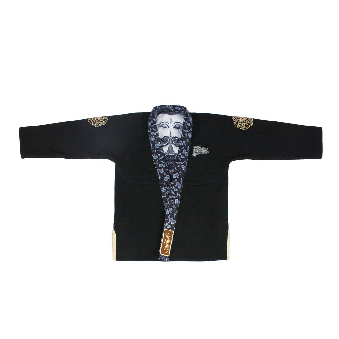 Kimono/Gi BJJ Męskie Fairtex Treeburam Czarne A0 6/7