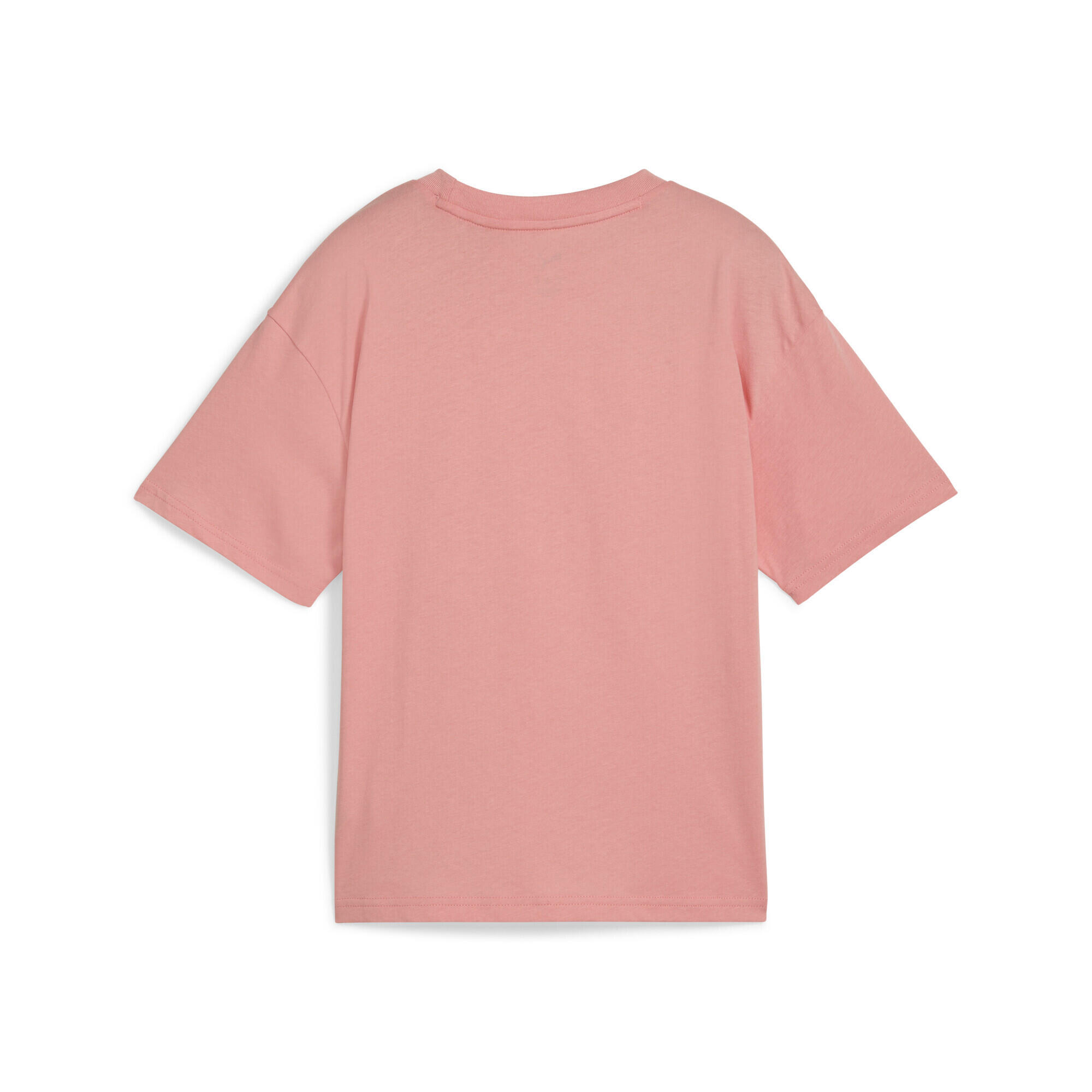 T-shirt boxy Essentials per ragazzi PUMA Pink Fruit 5/7