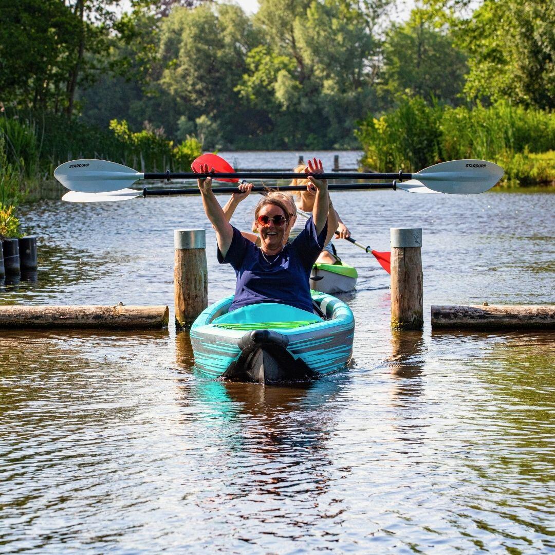 Stardupp Discovery Kayak - Opblaasbare Kajak - 2 Persoons - Volledige Kajak set 5/8