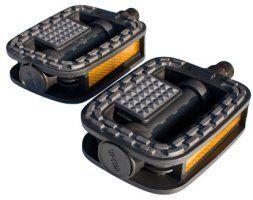 NECO Pédales neco set 9 16 pouces gris noir