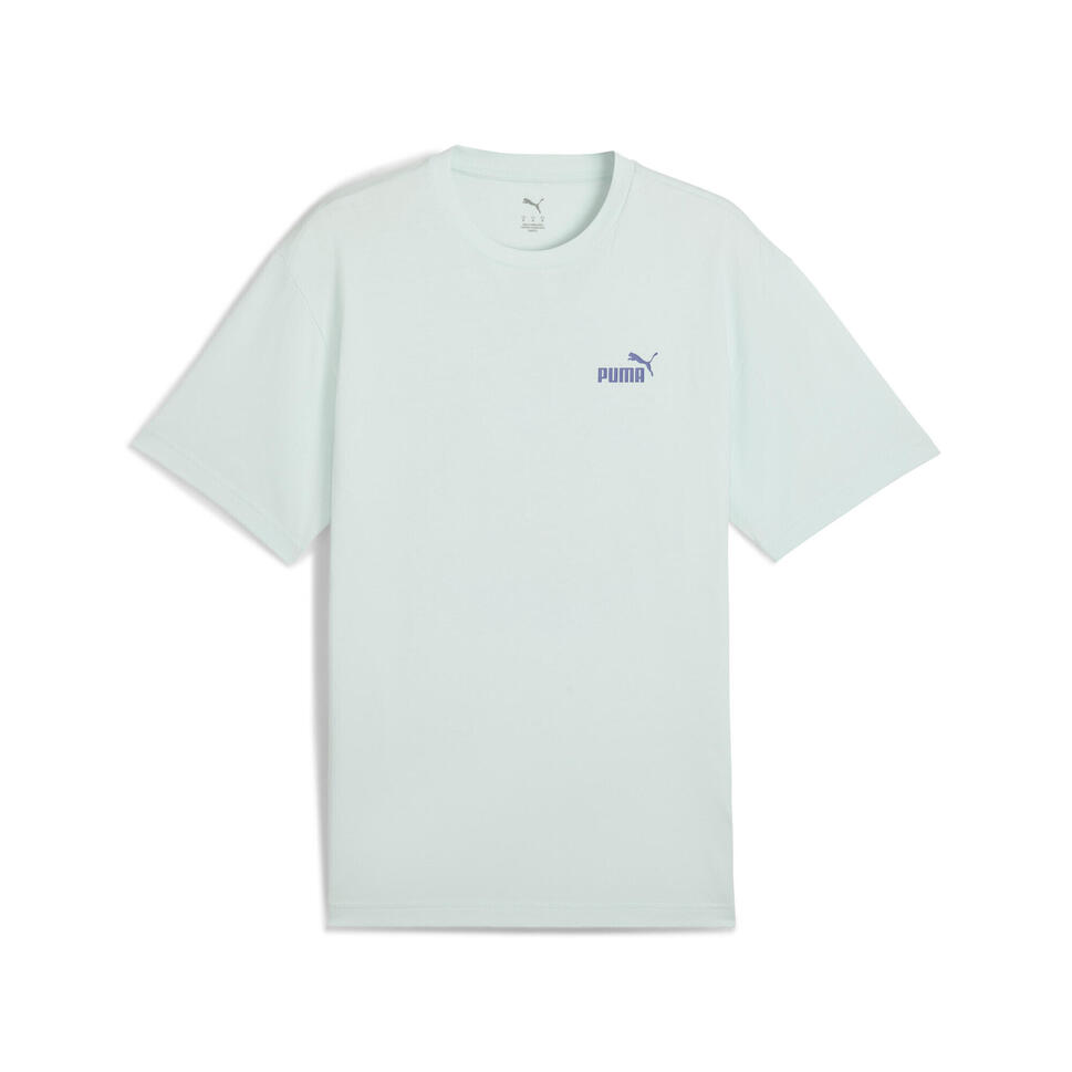 Męska koszulka sportowa Graphics Summer PUMA Peaceful Blue