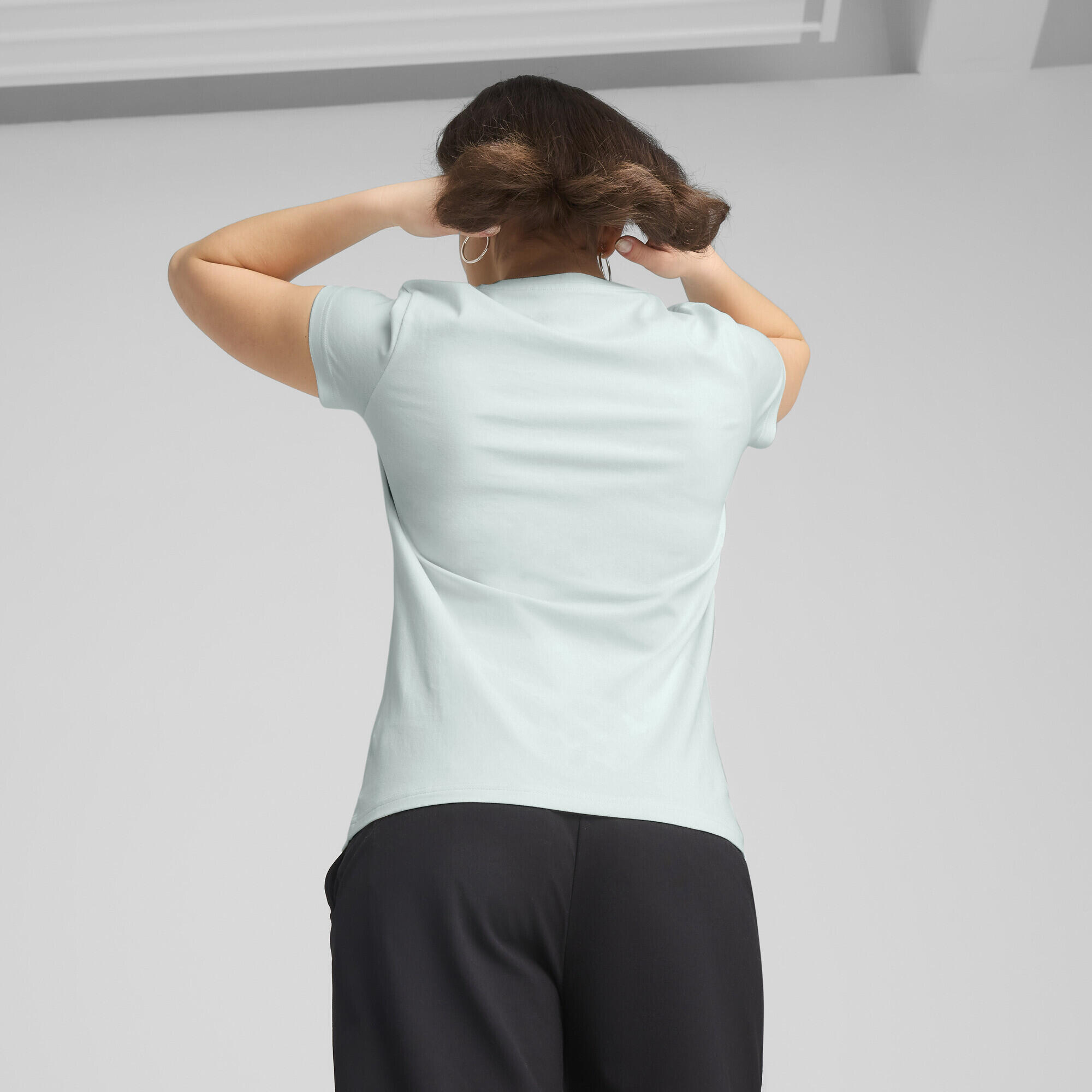 ESS ELEVATED T-Shirt Damen PUMA Peaceful Blue 3/7