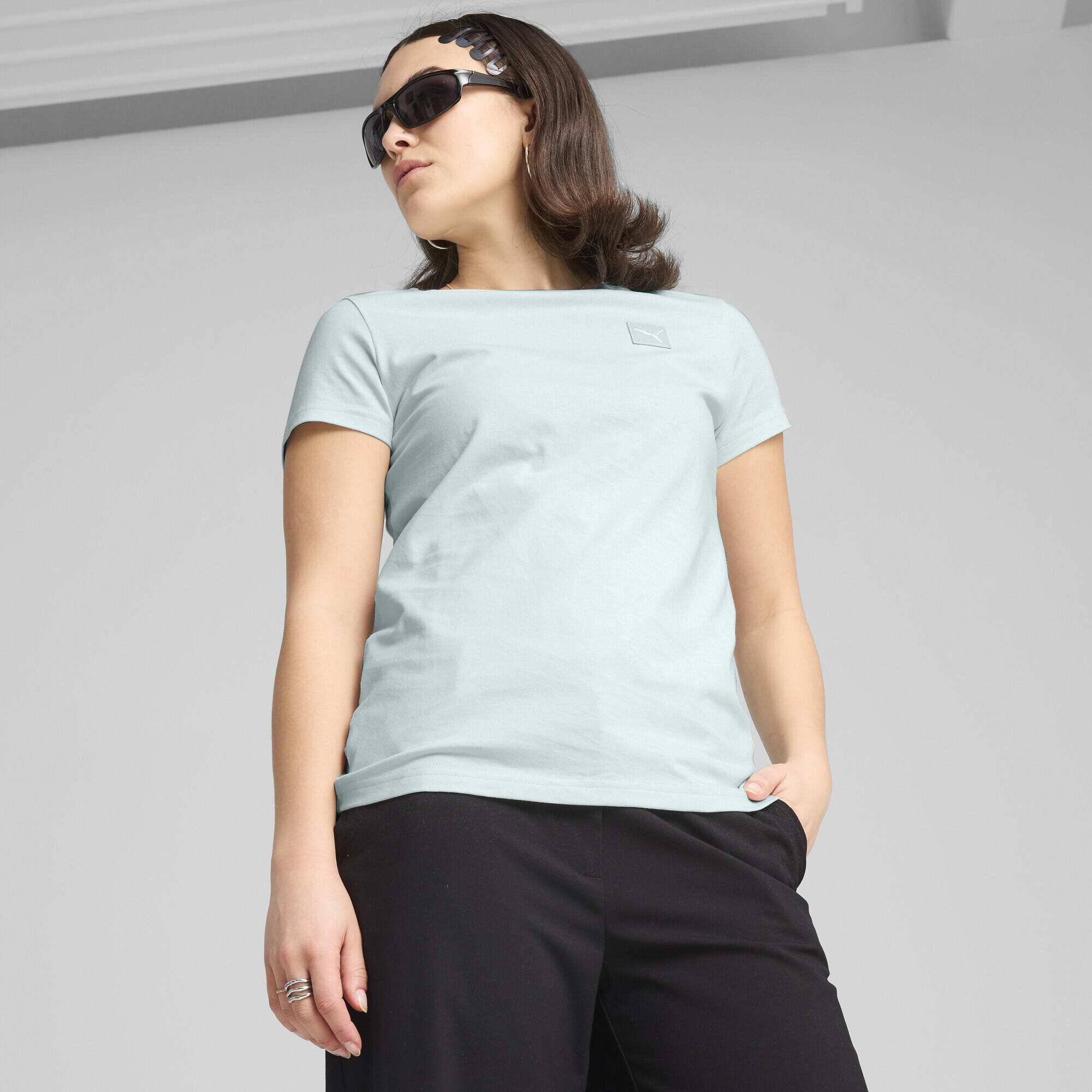 ESS ELEVATED T-Shirt Damen PUMA Peaceful Blue 2/7