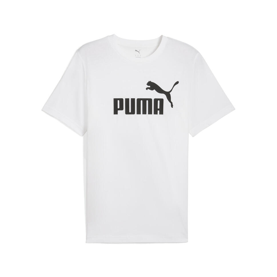 Męska koszulka Essentials z logo No. 1 PUMA White