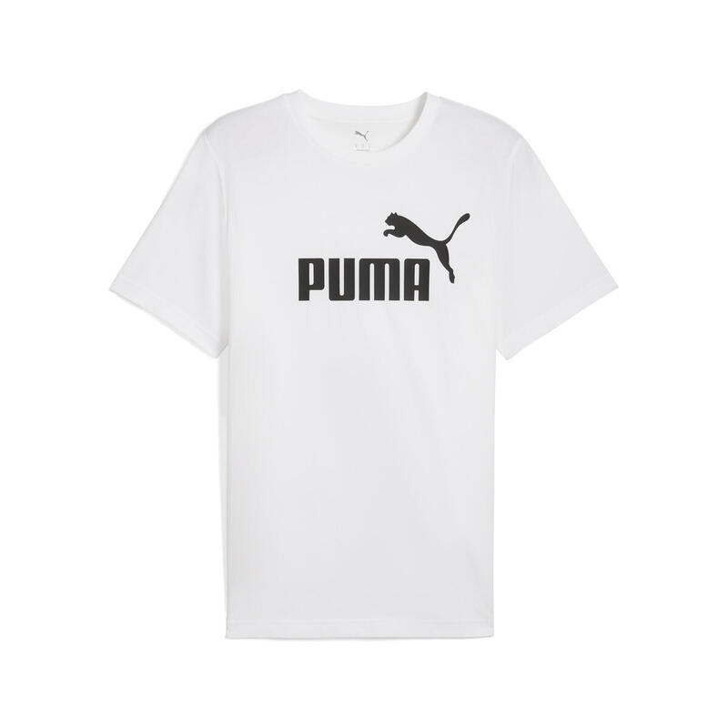 Tricou fitness bărbați Essentials No. 1 Logo roșu PUMA