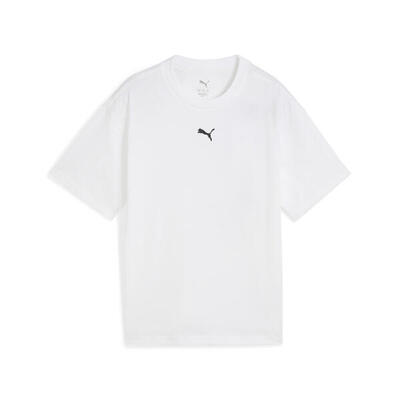 Essentials boxy t-shirt voor jongeren puma