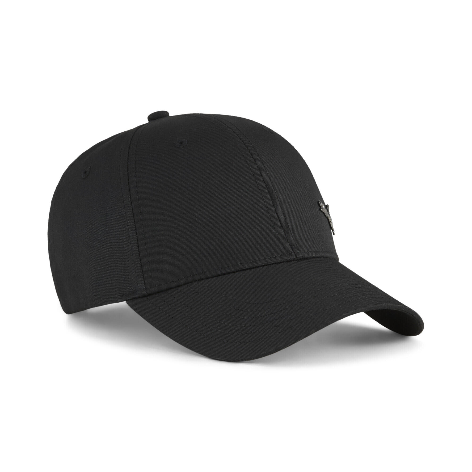 Casquette de baseball à logo Cat en métal ESS Enfant et Adolescent PUMA Black 3/7
