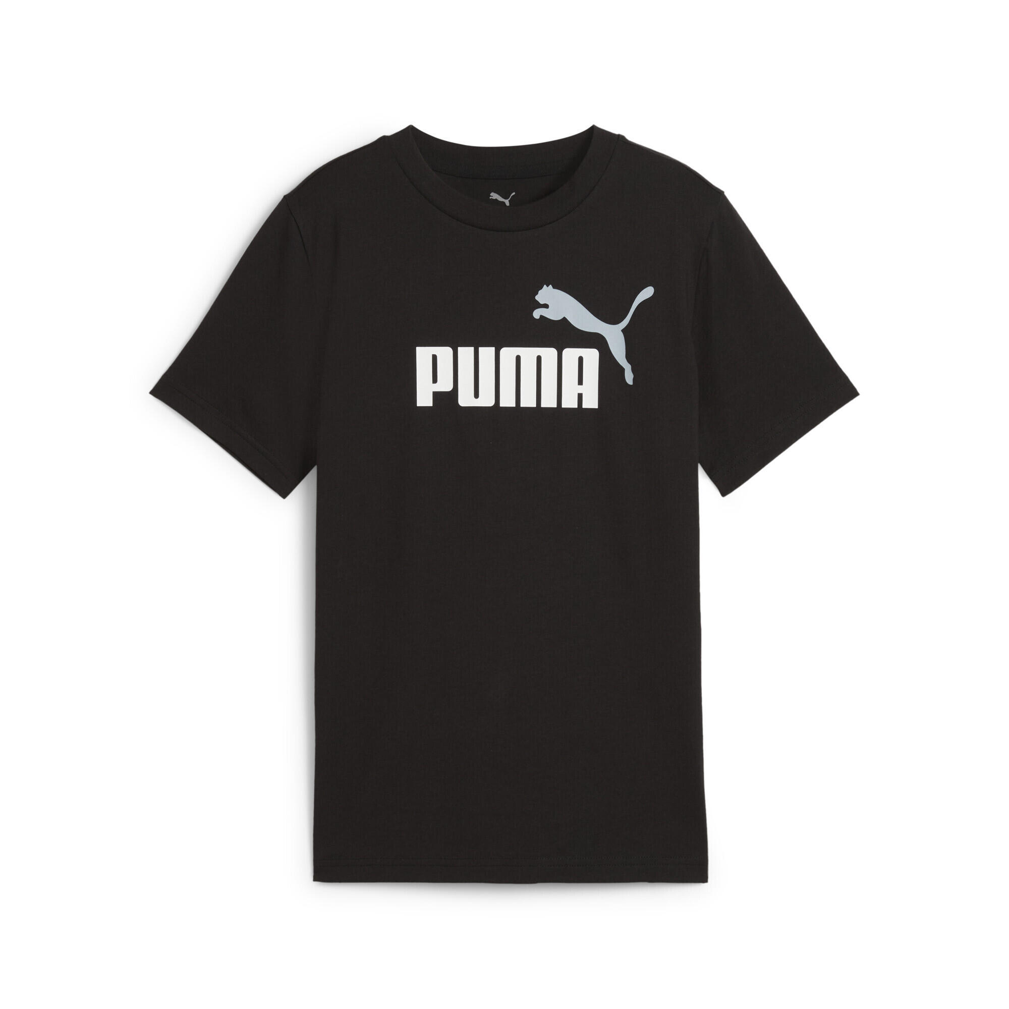 T-shirt con logo Essentials No. 1 colorato per ragazzi PUMA 1/7