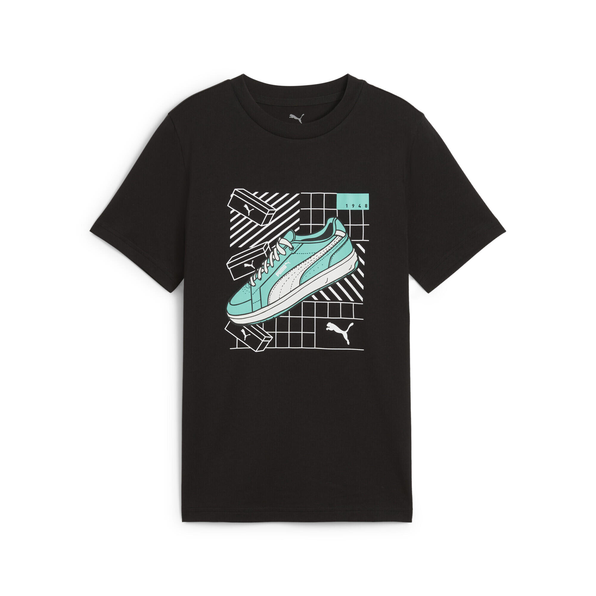 T-shirt à motif IV Enfant et Adolescent PUMA Black 4/7