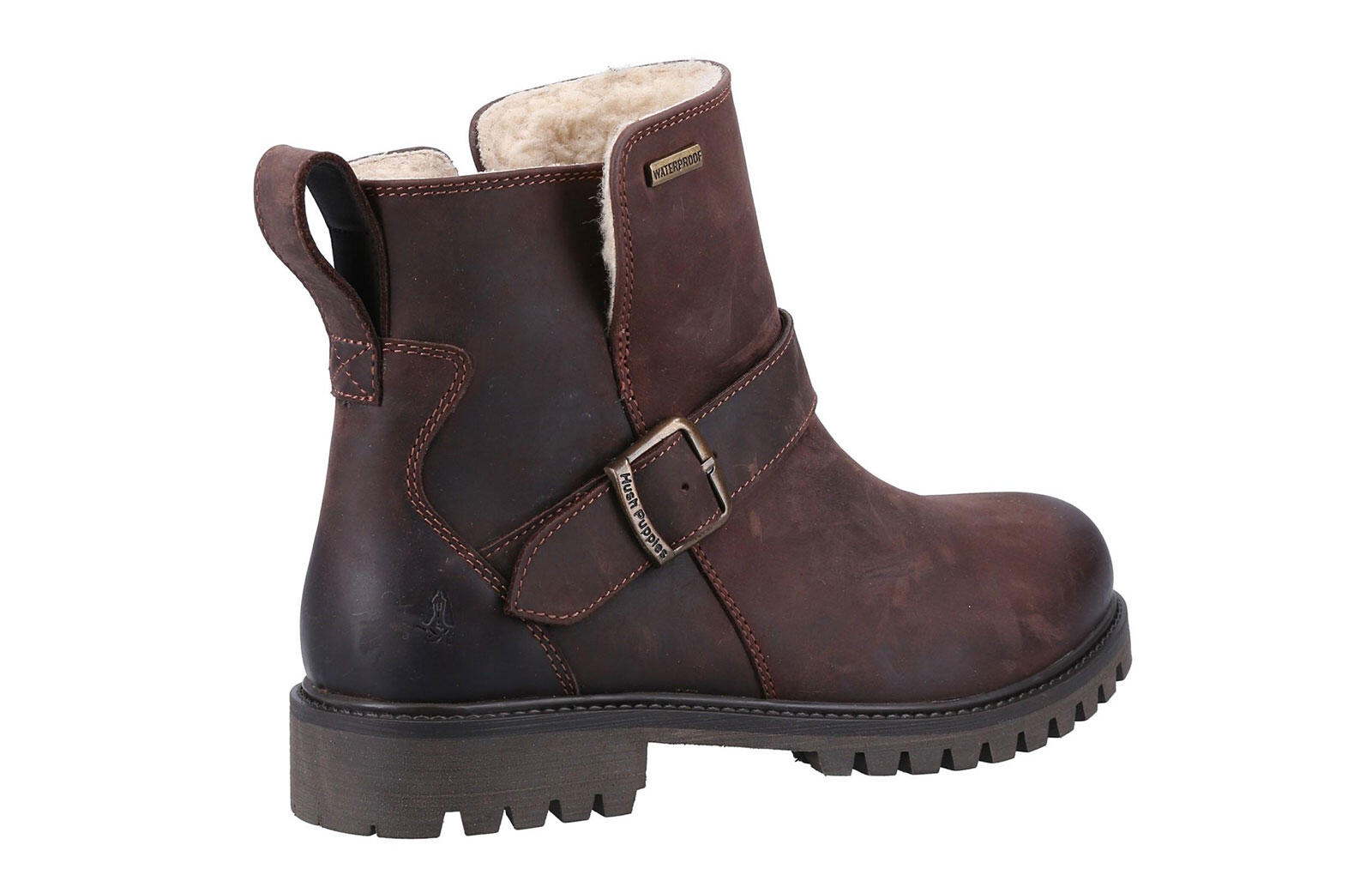 Hush Puppies Mini Wakely Waterproof Junior Girls Ankle Boots 3/5